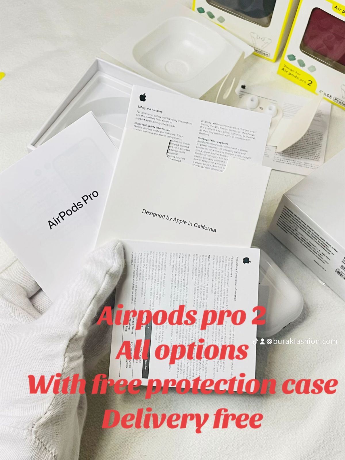 AIR PODS PRO 2 (FREE CASE)